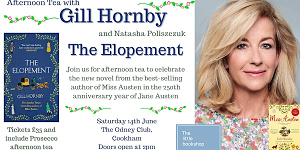 Afternoon Tea with Gill Hornby | The Odney Club, Odney Lane, Cookham, Maidenhead, UK