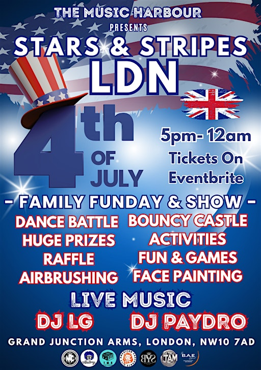 4th of July: Stars & Stripes LDN | Grand Junction Arms