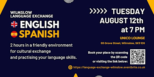 Language Exchange English/Spanish (Wilmslow) | Unico Lounge