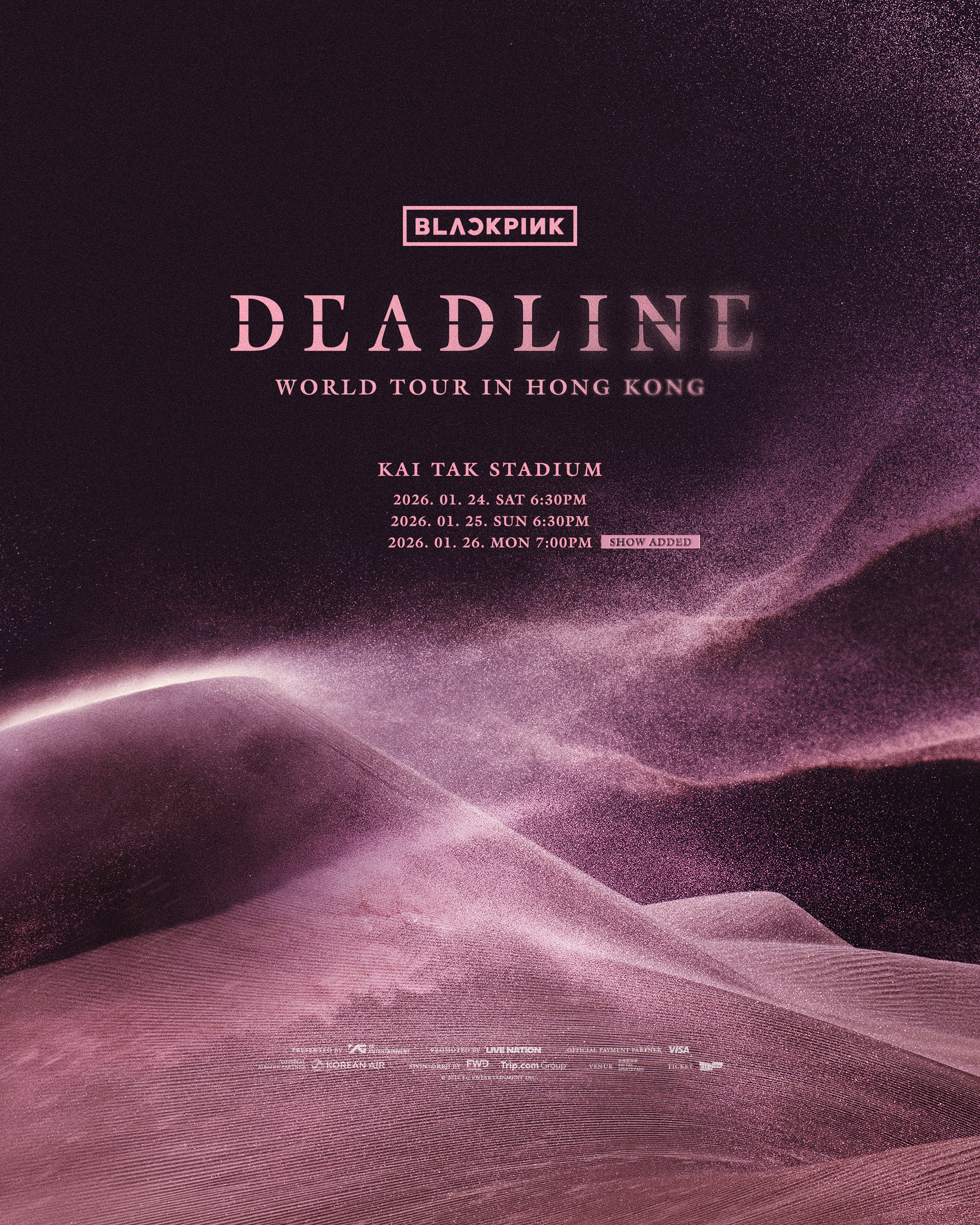 中國香港 · BLACKPINK WORLD TOUR <DEADLINE> IN HONG KONG | 啟德主場館