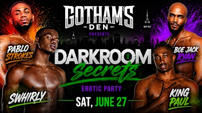 Gotham's Den Presents NYC Pride 2026 | Obsidian House NY
