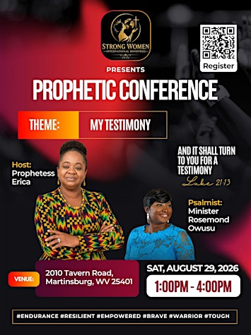 Prophetic Conference: My Testimony | 2010 Tavern Rd
