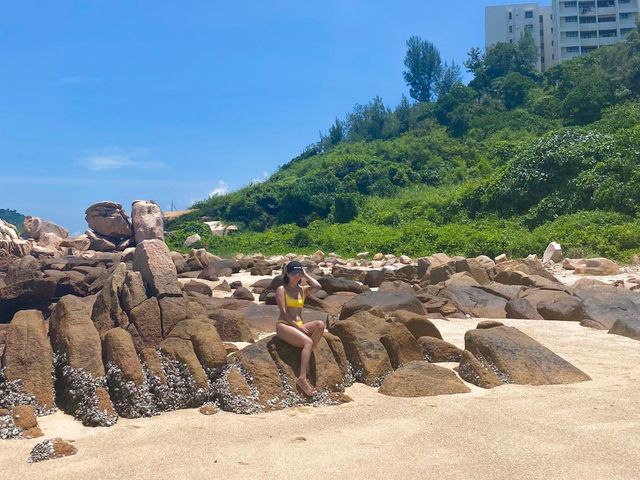直立板去赤柱無人小島 直立板去赤柱無人小島