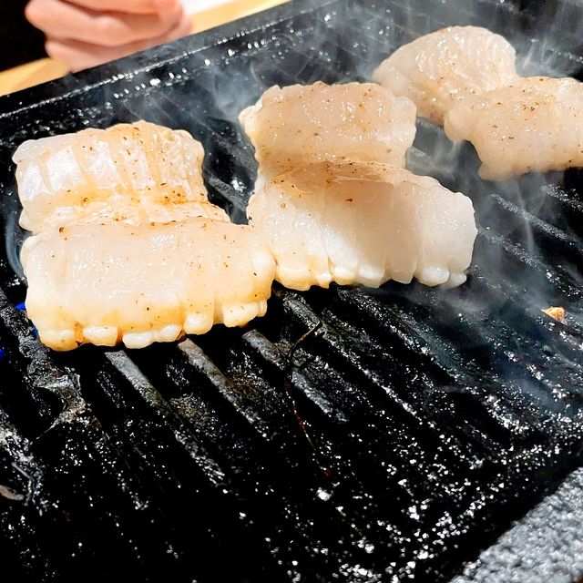 築地駅5分🐟鮨屋の肉のない焼肉屋？！【焼きうおいし川】