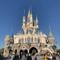 クリスマスの東京ディズニーランド
