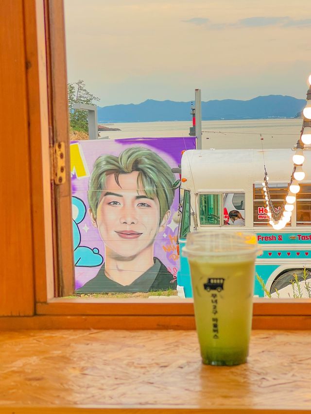 🏝 군산에서 차타고 갈 수 있는 무녀도 힙한카페
