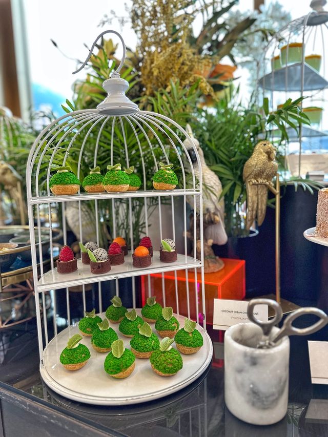 美利酒店「斑斕鳥羽」下午茶自助餐🍰 仲有靚景打卡