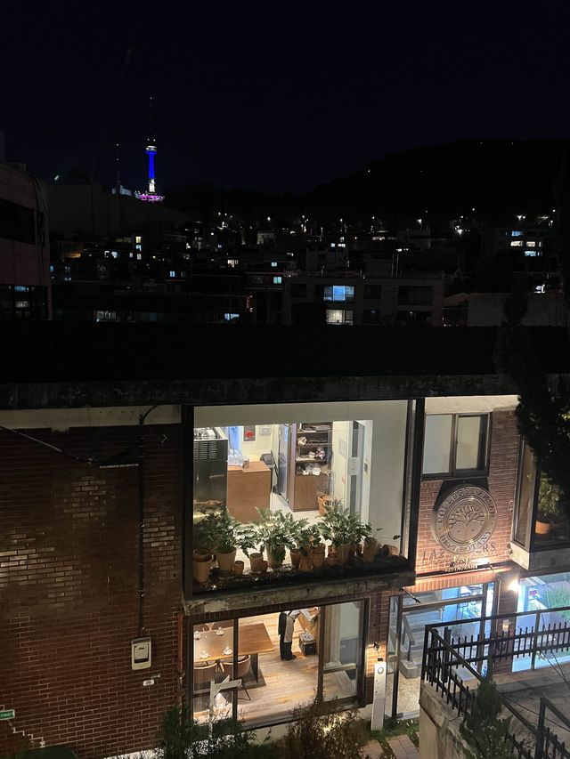 경리단길 남산타워 뷰 맛집, "레이지파머스"👨🏻‍🌾