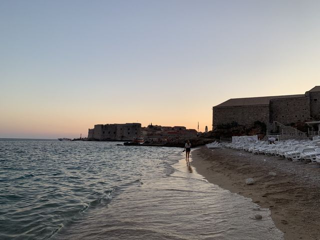 Plaža Banje海灘｜杜布羅夫尼克