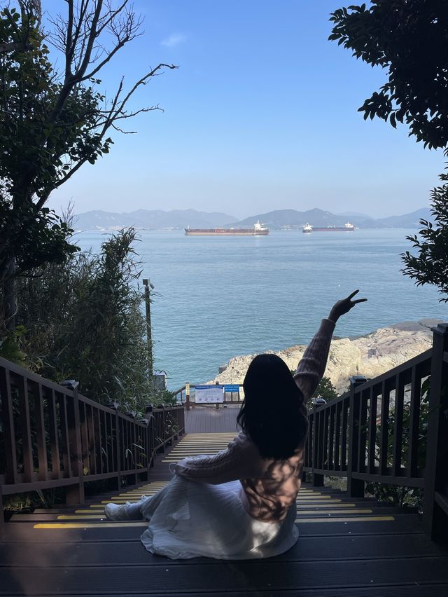 여수 오동도 포토존