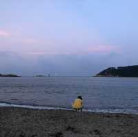 울산 일산해수욕장 💜아늑하고 조용한 예쁜 해변