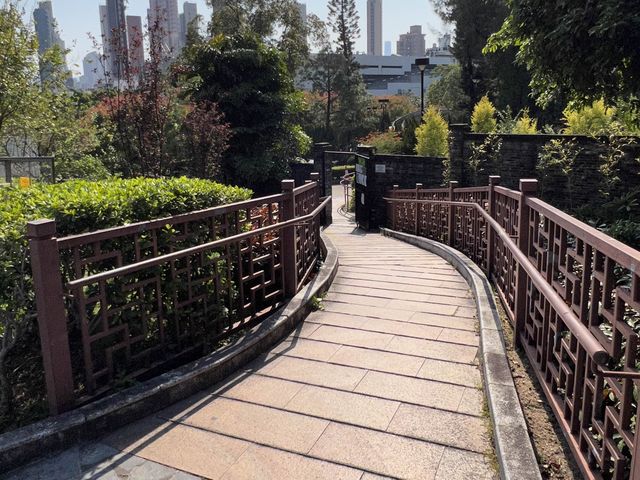 市區江南園林形式設計休憩公園