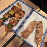 【大阪 梅田】お初天神 焼き鳥 鳥々々(みどり)