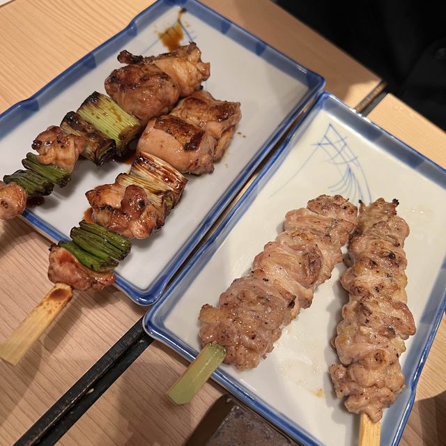 【大阪 梅田】お初天神 焼き鳥 鳥々々(みどり)