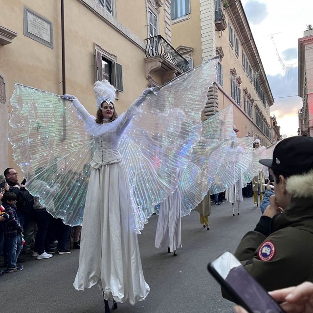 Roma new year parade