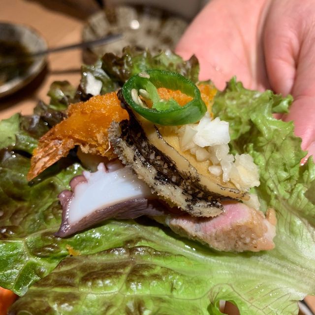 울산삼산맛집 ‘대왕해물문어보쌈’