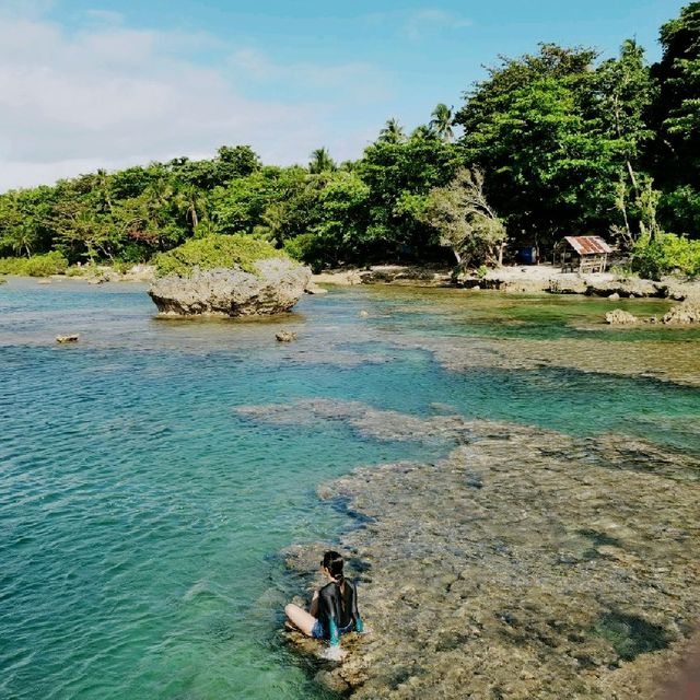 Apiton Island Rocks And Lagoon