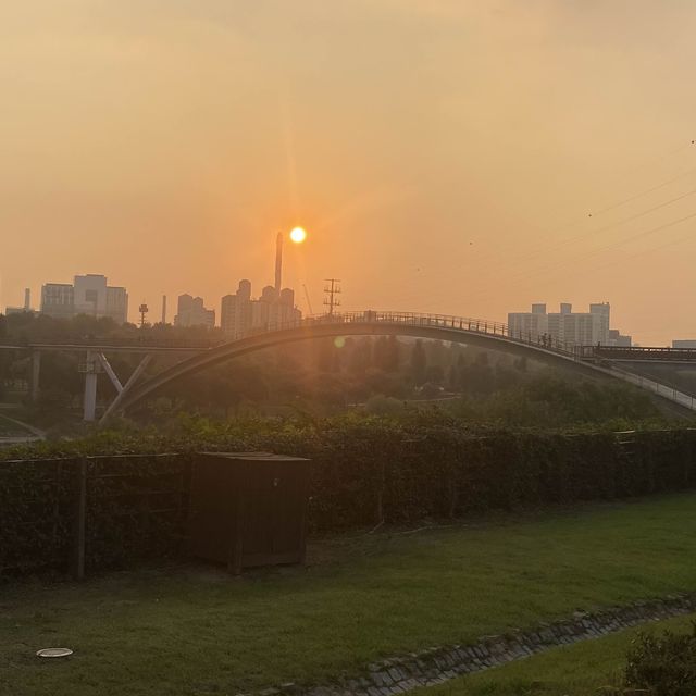 Amazing small island park in Seoul