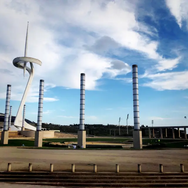 Get the Barcelona Olympics vibe!