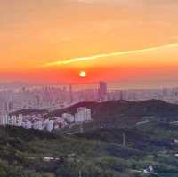 View From Qingdao's City-Mountain 'Fushan'