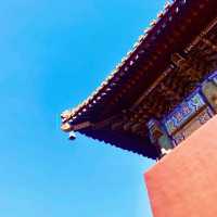 Lama Temple in Beijing's Autumn-Light