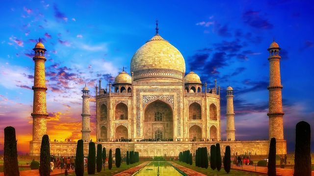 The love that shook the world - Taj Mahal.