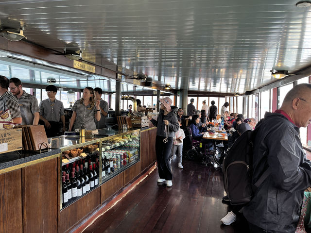 A steamship that rivals a floating museum.