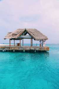 Lazy time on Kuredu Island in the Maldives.