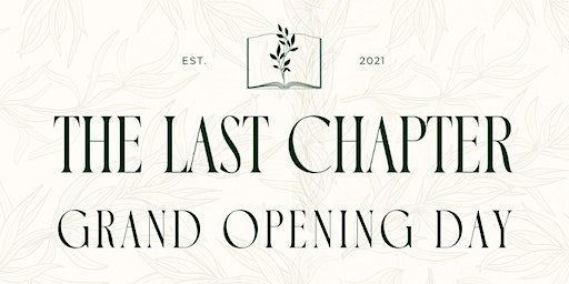 The Last Chapter Grand Opening SATURDAY Signing Event | 2013 W Roscoe St