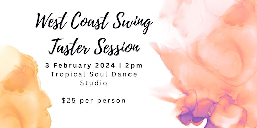 West Coast Swing Taster Class | Tropical Soul Dance Studio, Parramatta Road, Annandale NSW, Australia