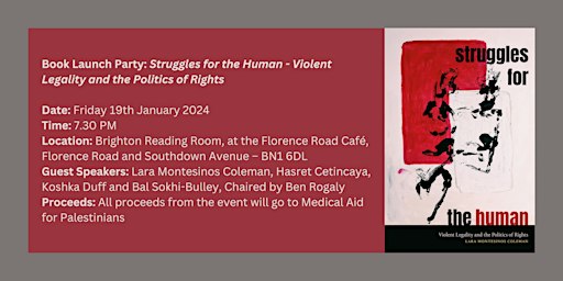 Struggles for the Human: Violent Legality and the Politics of Rights | Florence Road Market & Cafe