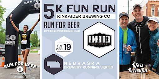 5k Beer Run x Kinkaider Brewing Co | 2024 Nebraska Brewery Running Series | Kinkaider Brewing Co. Omaha