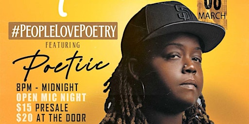 People Love Poetry Presents: P.S. I Love Me Tour | Swerve Grille