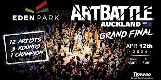 Art Battle Auckland City Championship! - April 12, 2024 | Eden Park