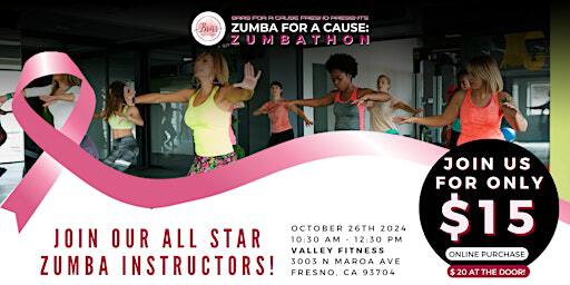 JOIN THE 2024 BRAS FOR A CAUSE FRESNO ZUMBA FOR THE CAUSE: ZUMBATHON | Valley Fitness