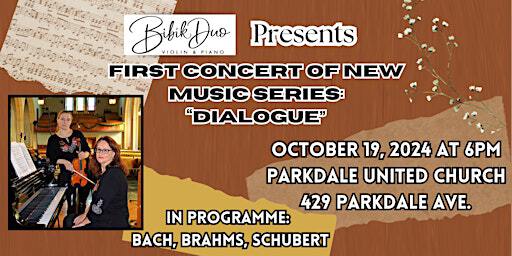Bibik Duo Presents "Arpeggione" | Parkdale United Church