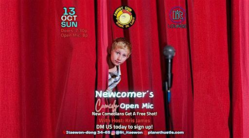 Newcomer's Comedy Open Mic | Lit Lounge Itaewon 릿라운지 이태원