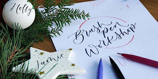 Brush Lettered Baubles! at The Basement Snug | The Basement Snug