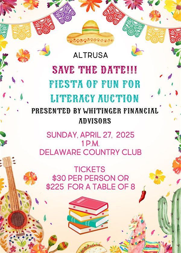 Fiesta of Fun:  Presented by Whitinger Financial Advisors | Delaware Country Club