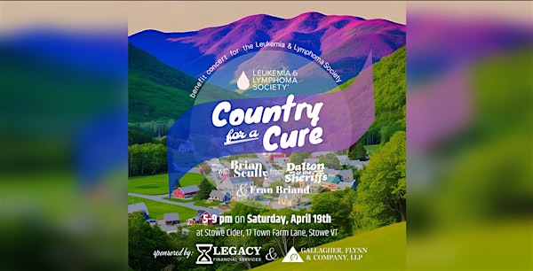 Country for a Cure (an LLS benefit concert) | Stowe Cider
