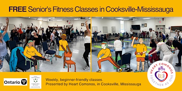 FREE Seniors Fitness Classes in Cooksville, Mississauga | Royal Canadian Legion Branch 582