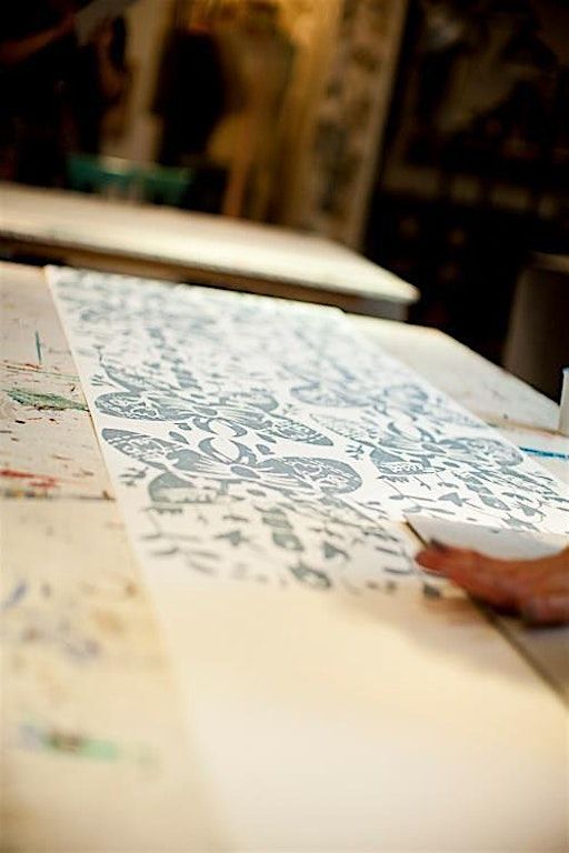 Surface Pattern with Lowri Davies (Block Print) | Ruthin Craft Centre