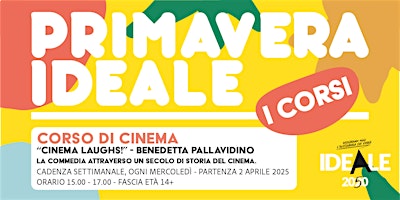 Corso di Cinema “Cinema Laughs!” | Via Alessandro III, 33
