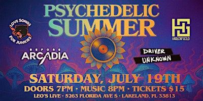 Psychedelic Summer Rock Fest | Ybor Cigar & Spirits/Leo's Live