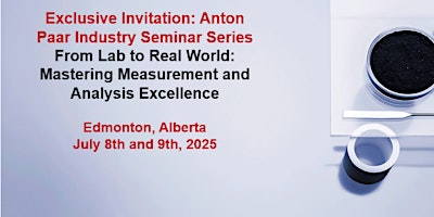 Anton Paar Industry Seminar Series | Sandman Signature Sherwood Park Hotel