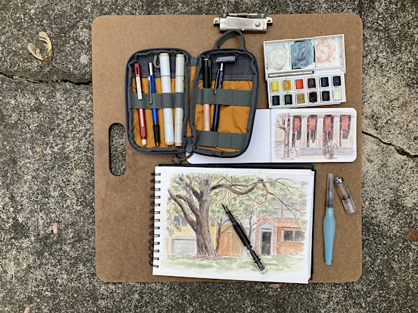 Sketching with Ink & Watercolor - 2 days | Jester Artspace