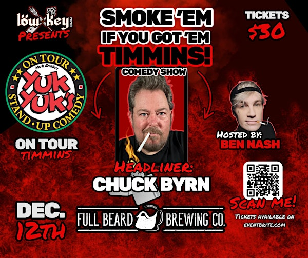 Yuk Yuk's on Tour - Chuck Byrn | Full Beard Brewing Co.