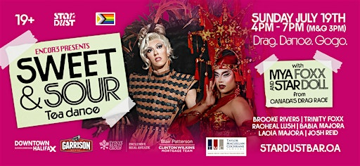 Sweet & Sour Tea Dance featuring Star Doll & Mya Foxx | Stardust Bar + Kitchen