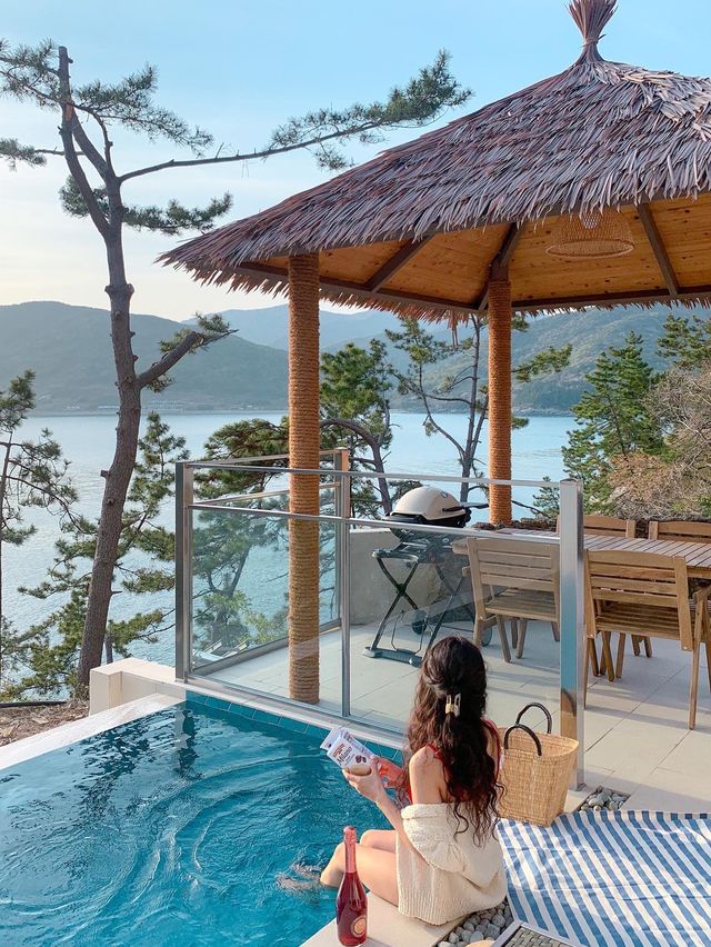 남해안의 발리 💙 까사드발리 