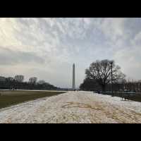 มาถ่ายรูปกับ Washington Monument กัน